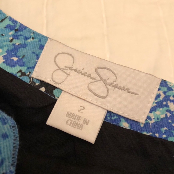 Jessica Simpson One Shoulder Floral Dress - Picture 3 of 3